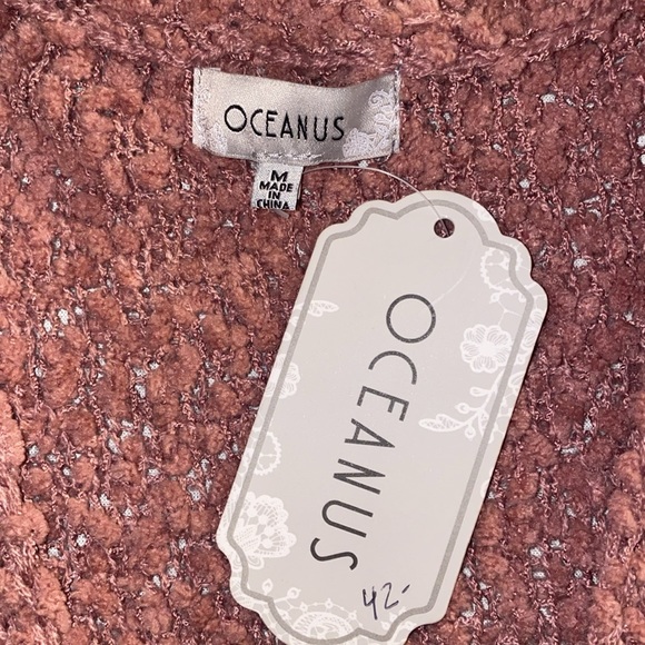 Oceanus Popcorn Knit Open Front Cardigan - Picture 9 of 11